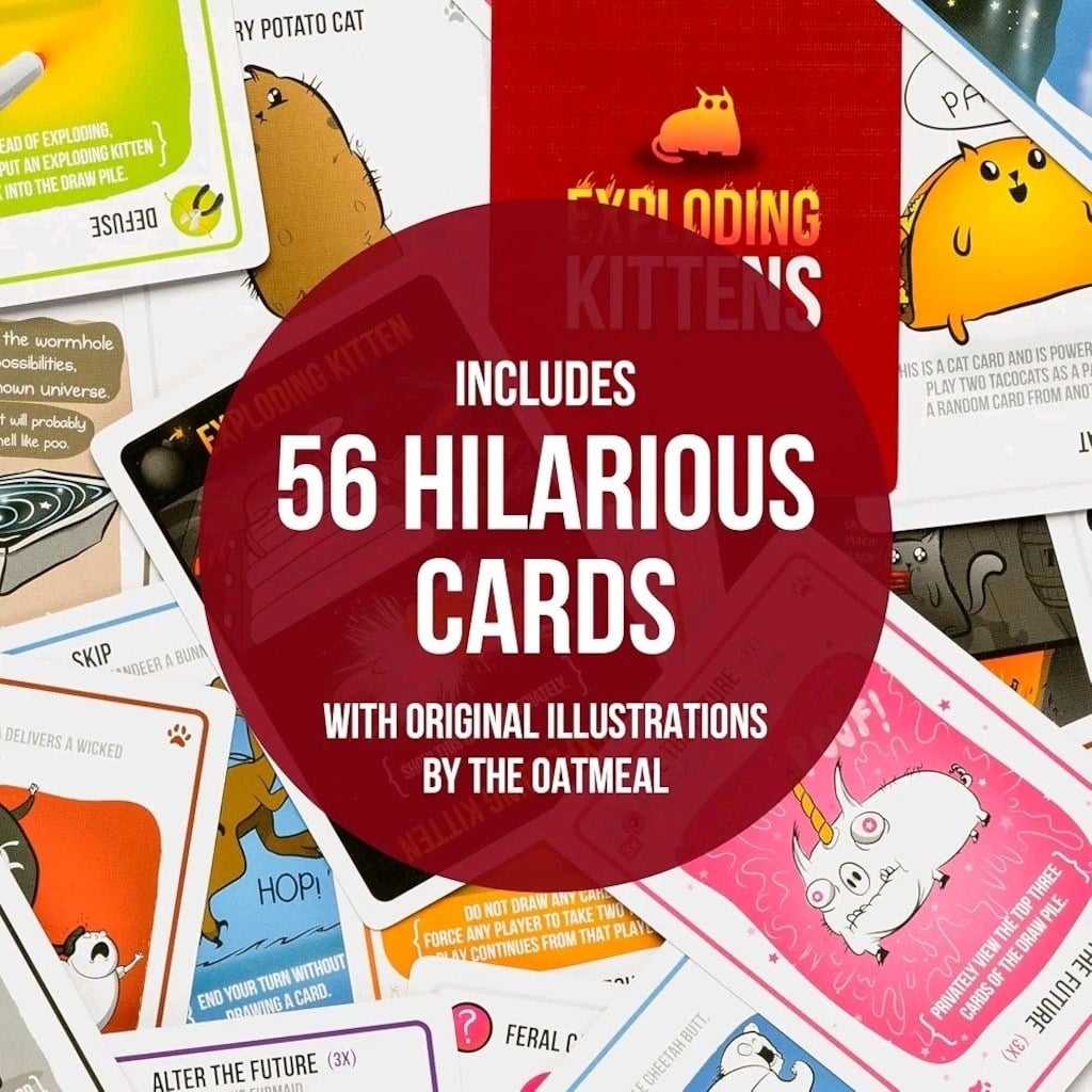 Exploding Kittens Kart Oyunu - Orijinal Sürüm