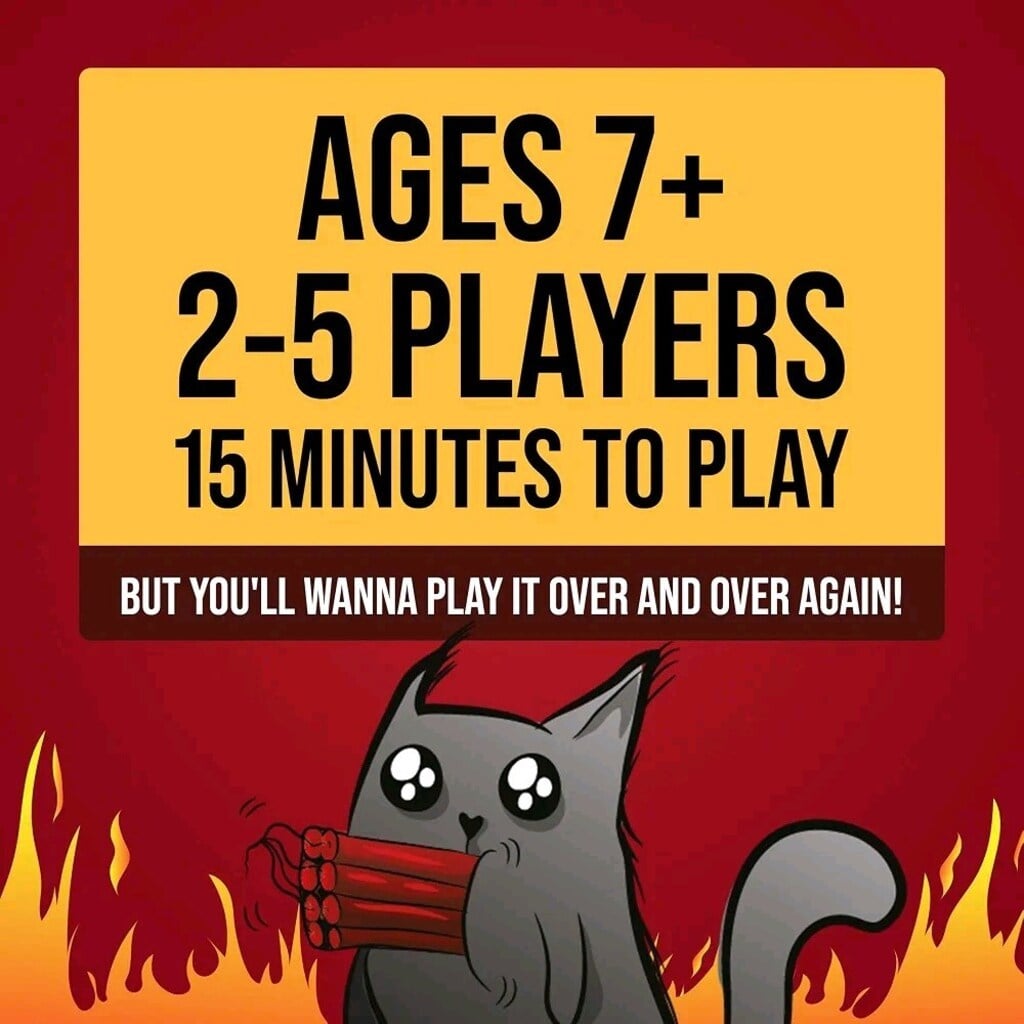 Exploding Kittens Kart Oyunu - Orijinal Sürüm