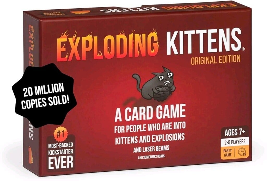 Exploding Kittens Kart Oyunu - Orijinal Sürüm