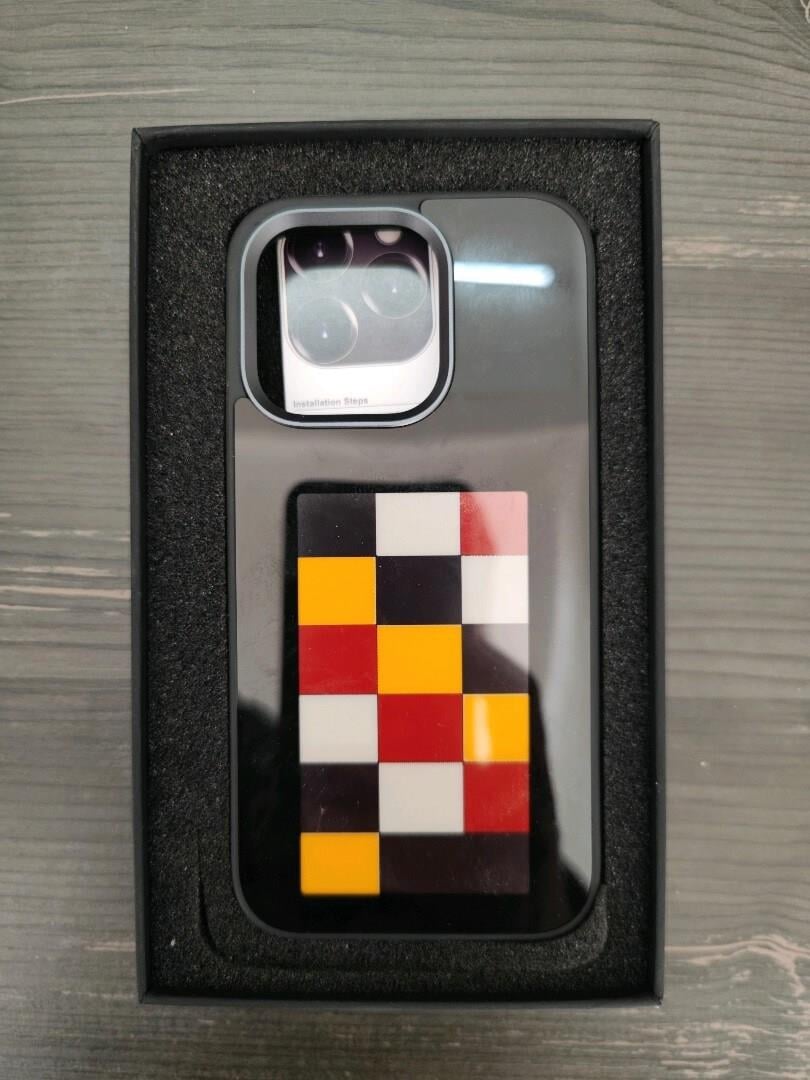 Fashion Case - Apple 4 Renk Nfc Dijital Ekranlı Kılıf
