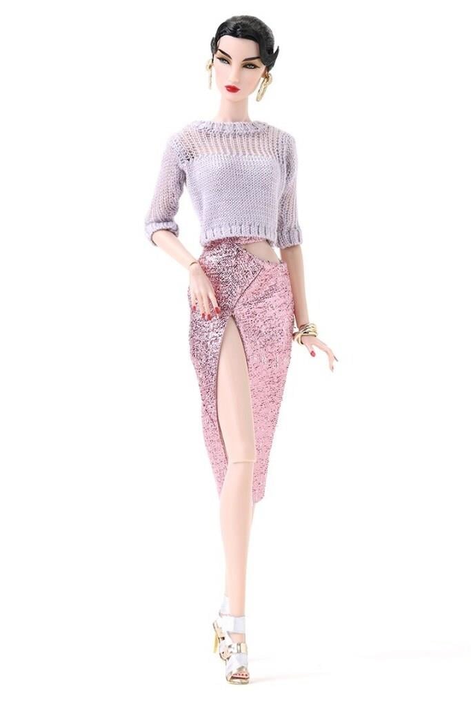 Fashion Royalty Integrity Toys Glamour Coated Elyse Jolie Dress Bebek