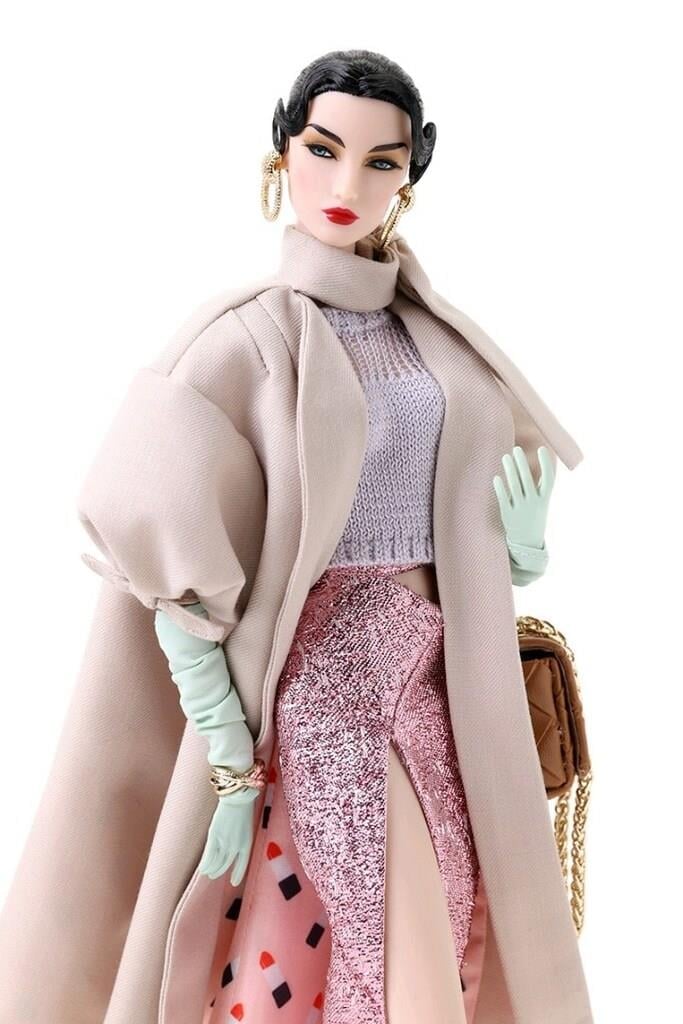 Fashion Royalty Integrity Toys Glamour Coated Elyse Jolie Dress Bebek