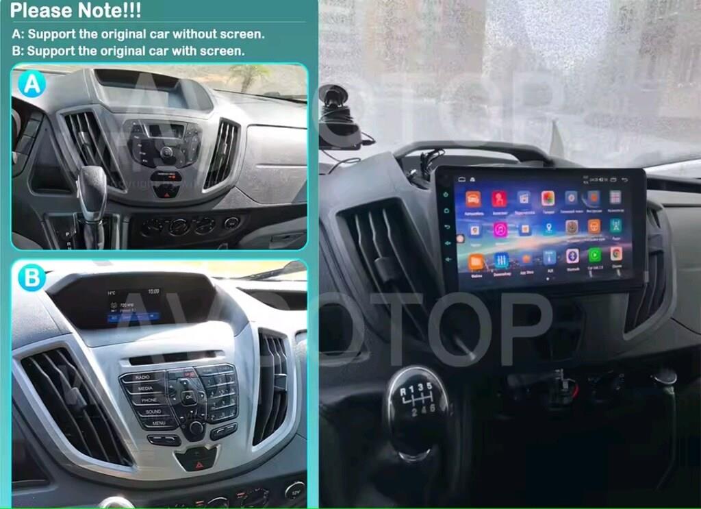 Ford Transit Multimedya 2014-2018 6 Gb Ram 128 Gb Hafıza