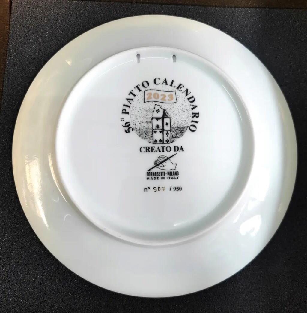 Fornasetti Piatto Takvim 2023
