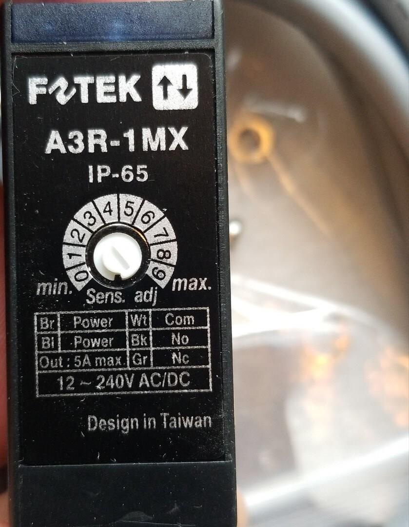 Fotek A3R-1MX Cisimden Yansımalı A3 Serisi Fotosel