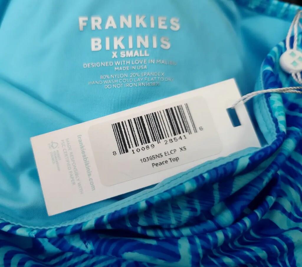 Frankies Bikinis Bikini Üst Electric P.