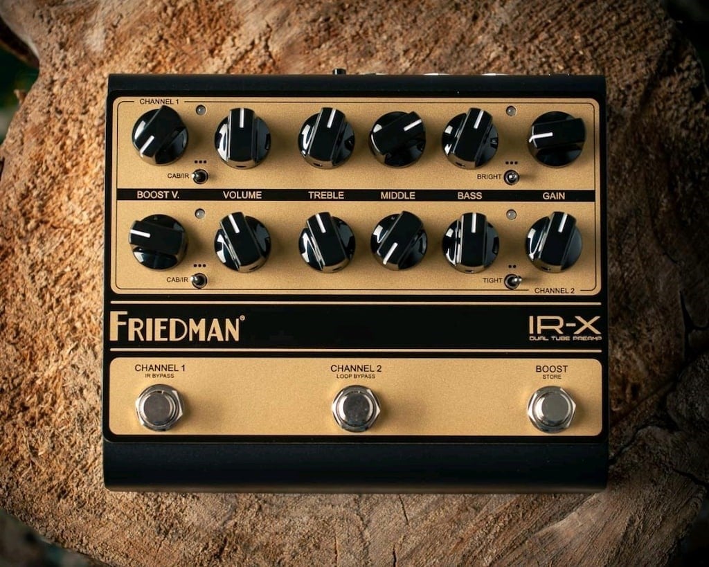Friedman IR-X Dual Tube Preamp & DI Pedal