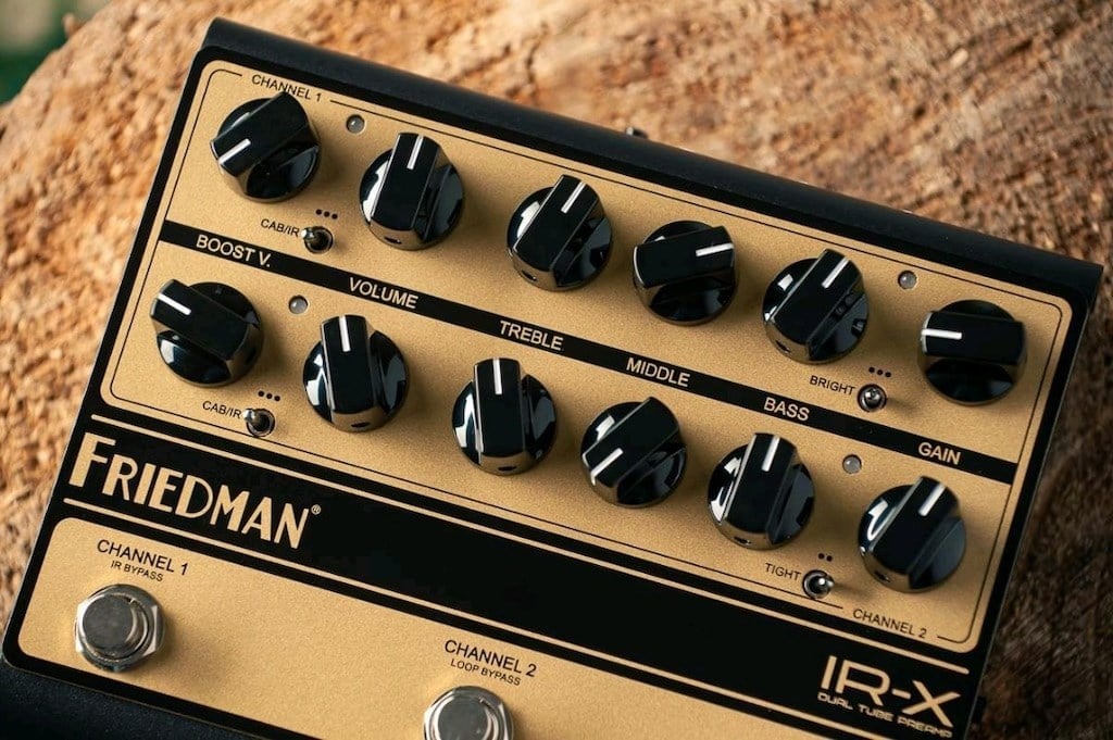 Friedman IR-X Dual Tube Preamp & DI Pedal