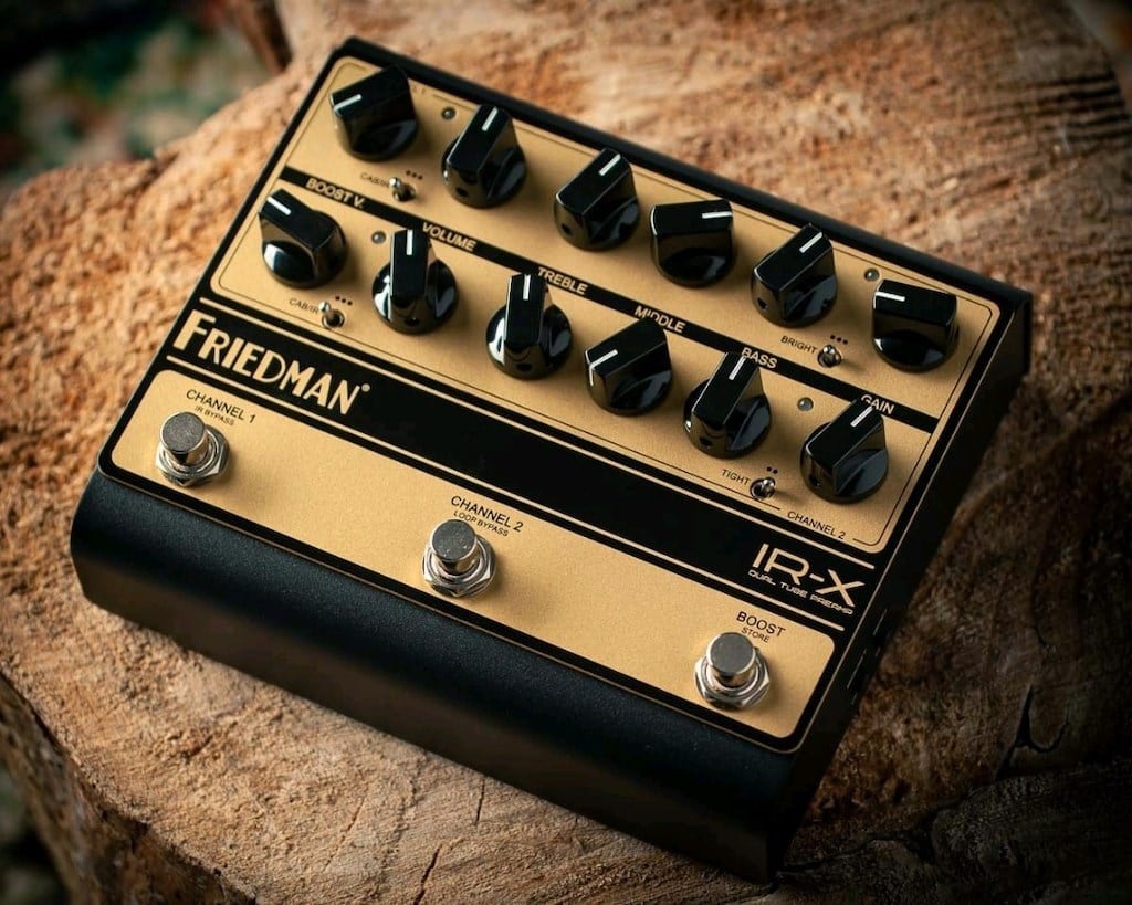 Friedman IR-X Dual Tube Preamp & DI Pedal