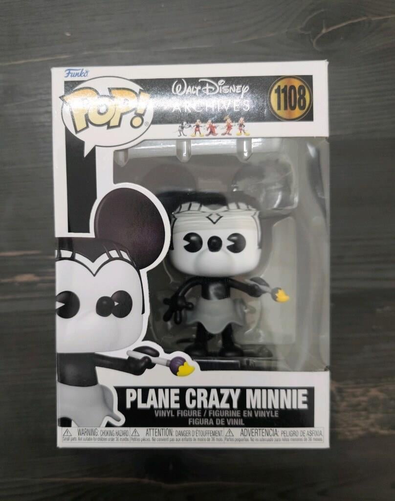 Funko Pop - Walt Disney Archives Plane Crazy Minnie 1108
