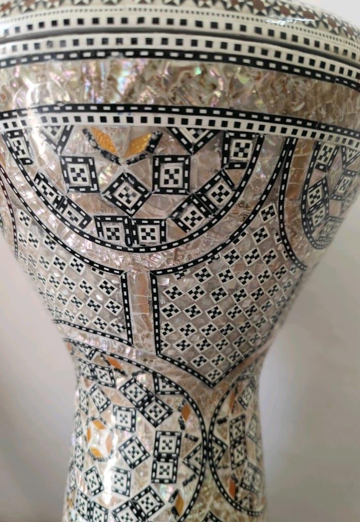 GEF ELFAN - Gerçek Sedef Darbuka 22 cm