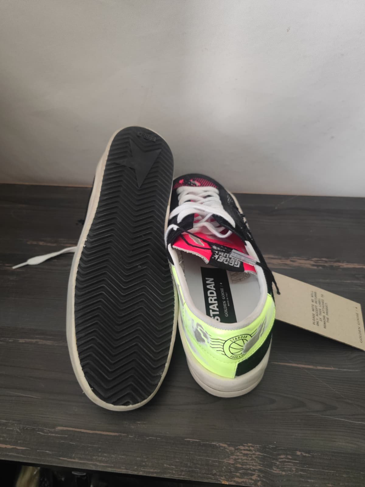 Golden Goose Stardan 'Limited Edition Black Low-Top Casual'