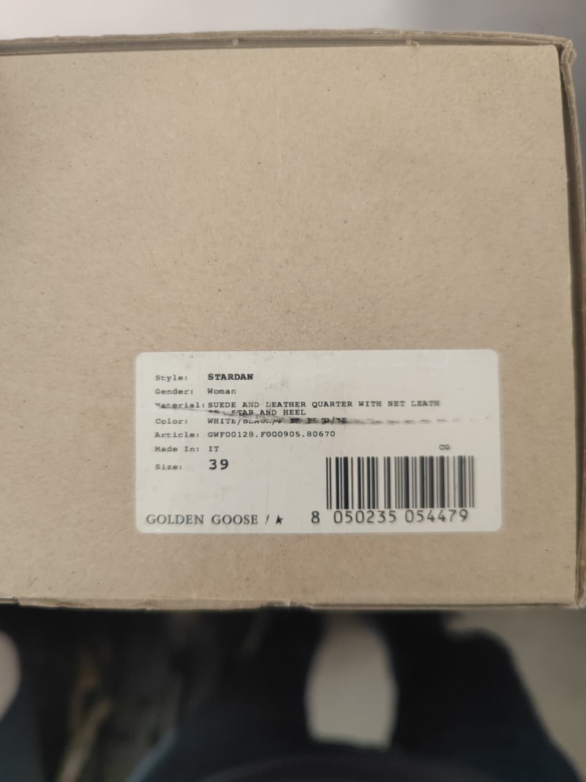 Golden Goose Stardan 'Limited Edition Black Low-Top Casual'