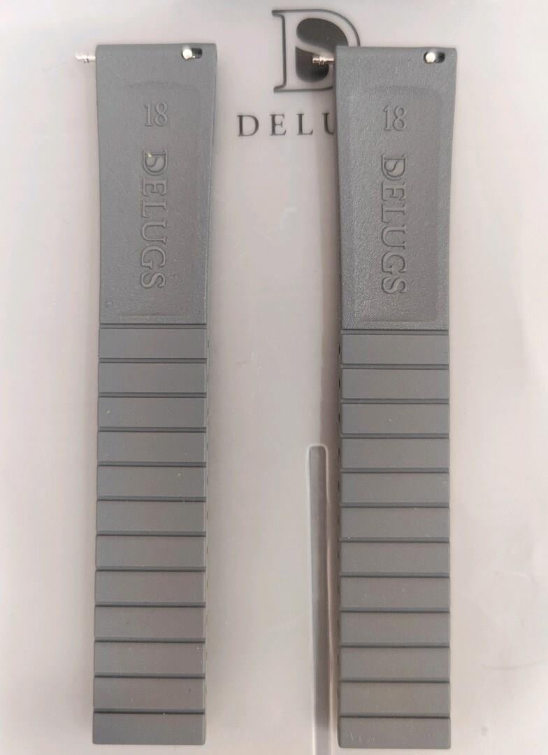 Grey Rubber CTS Strap