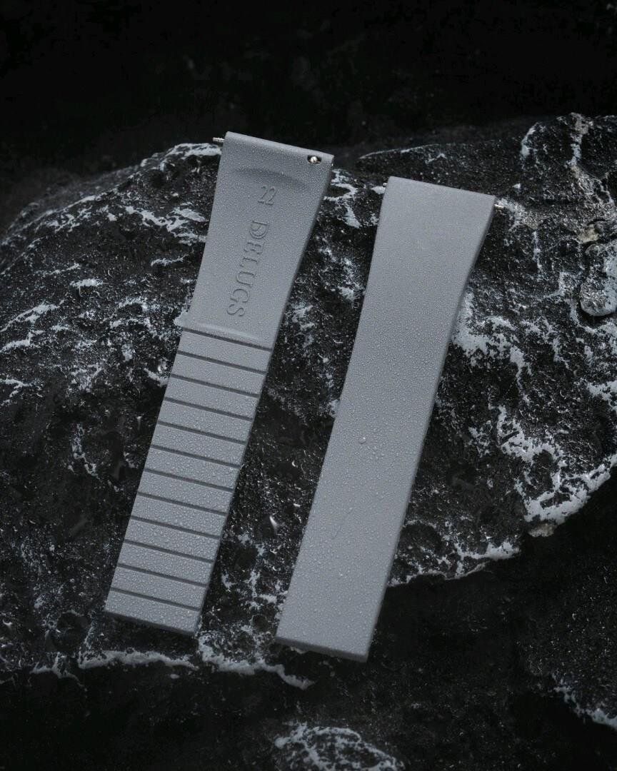 Grey Rubber CTS Strap