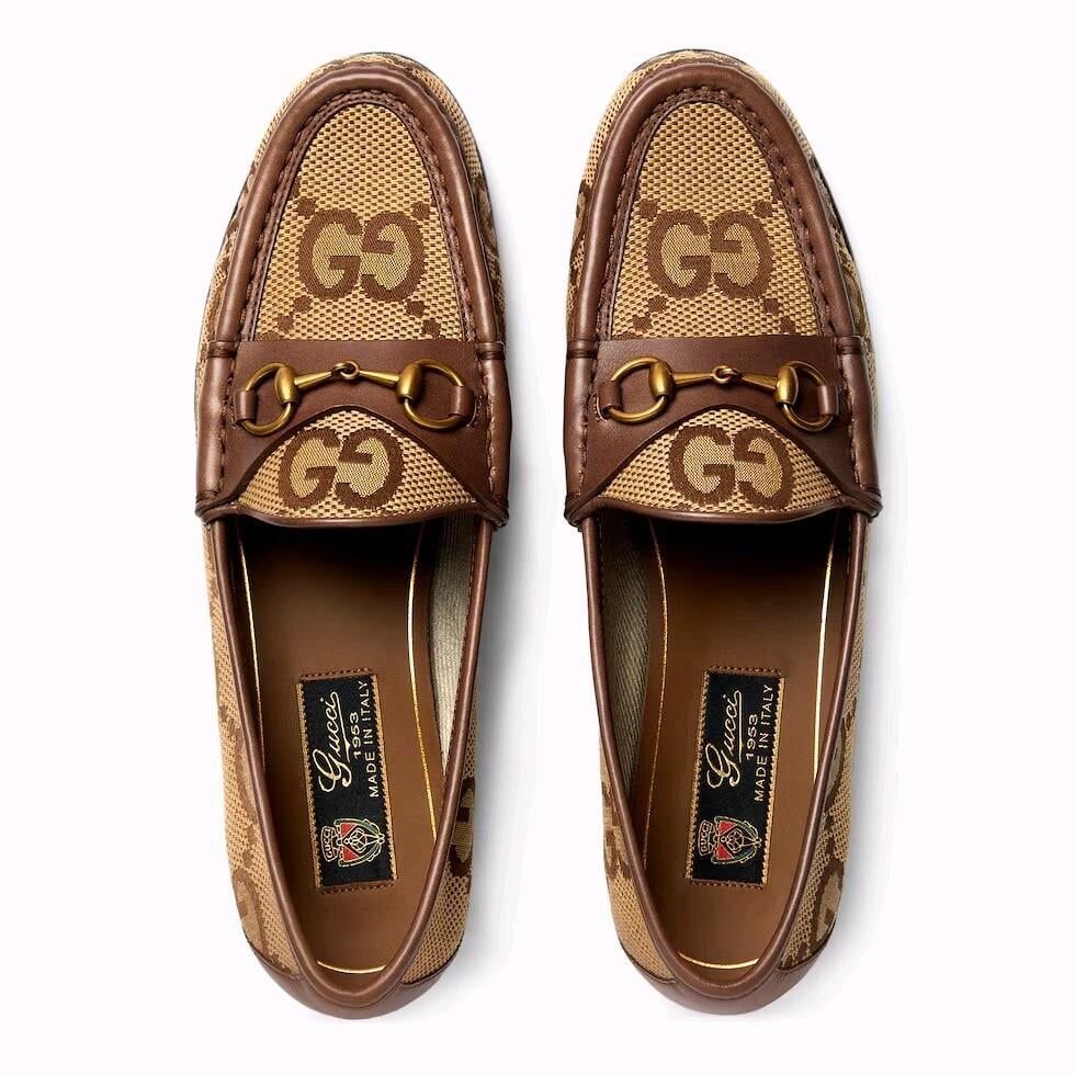 Gucci Horsebit 1953 loafer in camel and ebony