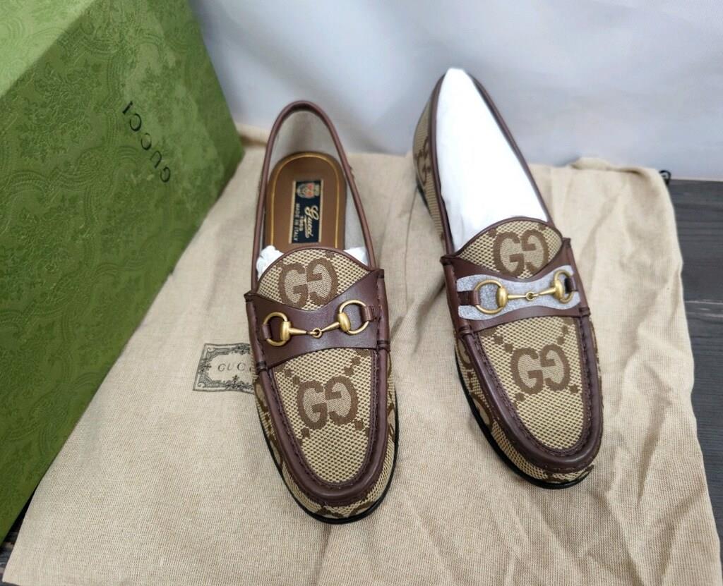 Gucci Horsebit 1953 loafer in camel and ebony