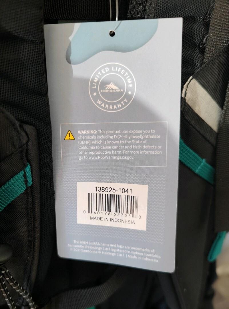 High Sierra 138925-1041 Pathway 2.0 60L Backpack