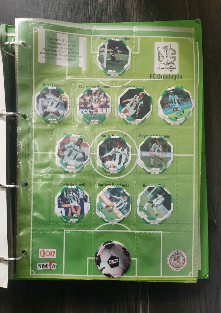 Hollanda Croky Topshots 1996 Trading Kart Koleksiyonu - Tam Set