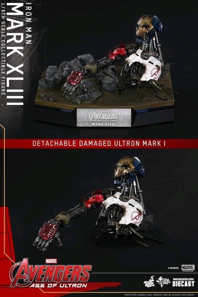 Hot Toys MMS 278 D09 - Age of Ultron – Iron Man Mark XLIII