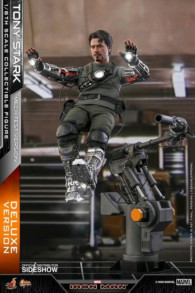 Hot Toys Tony Stark (Mech Test Deluxe Version - Special) MMS 582
