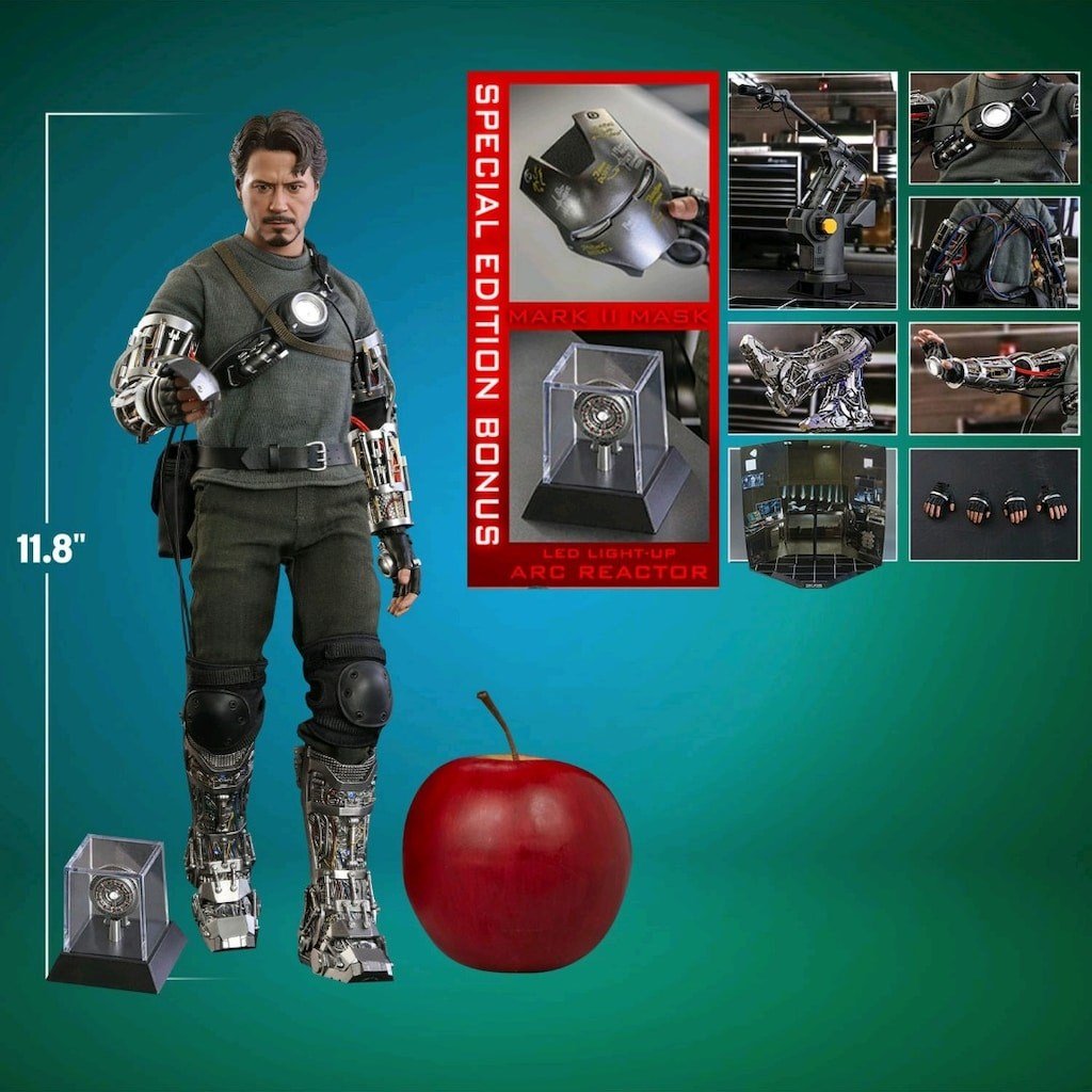 Hot Toys Tony Stark (Mech Test Deluxe Version - Special) MMS 582