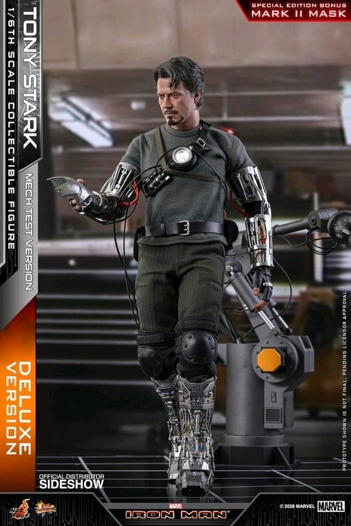 Hot Toys Tony Stark (Mech Test Deluxe Version - Special) MMS 582