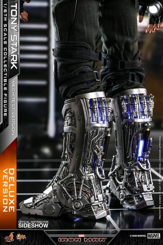 Hot Toys Tony Stark (Mech Test Deluxe Version - Special) MMS 582