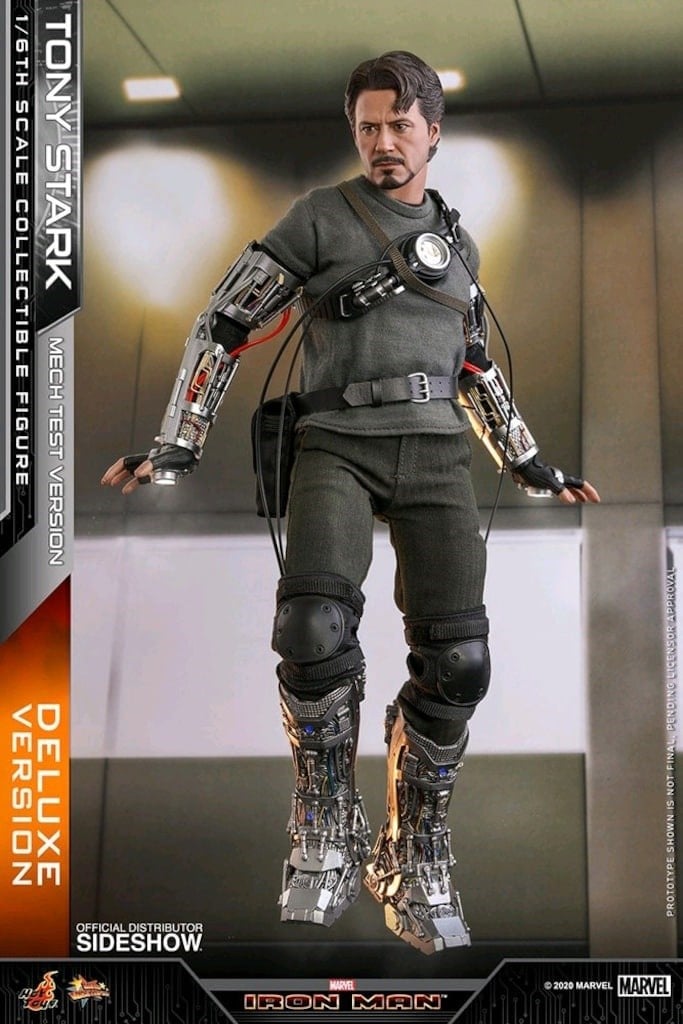 Hot Toys Tony Stark (Mech Test Deluxe Version - Special) MMS 582