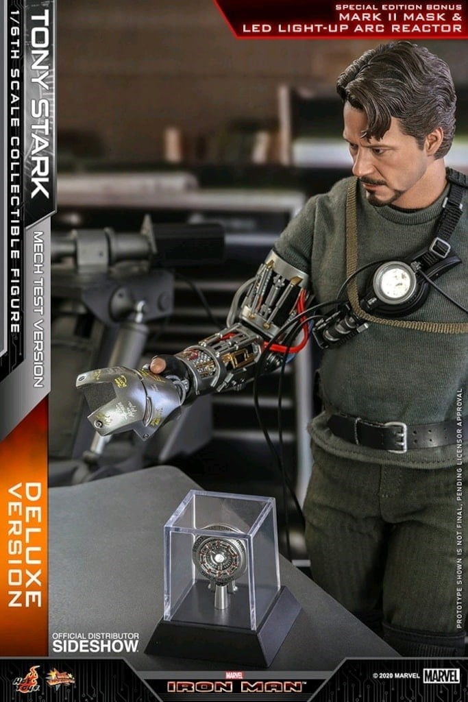 Hot Toys Tony Stark (Mech Test Deluxe Version - Special) MMS 582