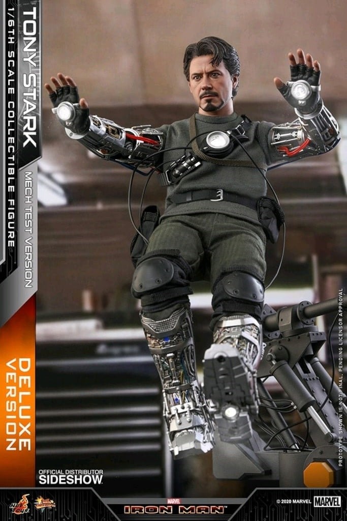 Hot Toys Tony Stark (Mech Test Deluxe Version - Special) MMS 582