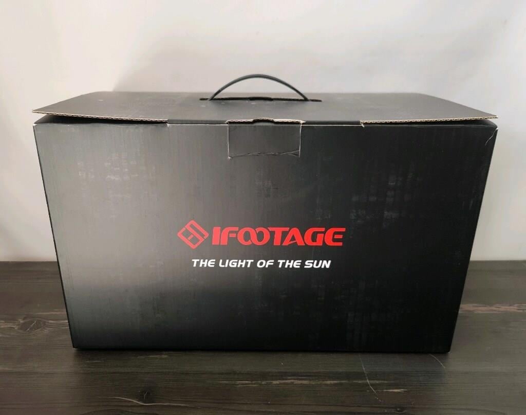 iFootage Kit Projecteur LED SL1 60DN 70W 5600K 12200 LUX 1m