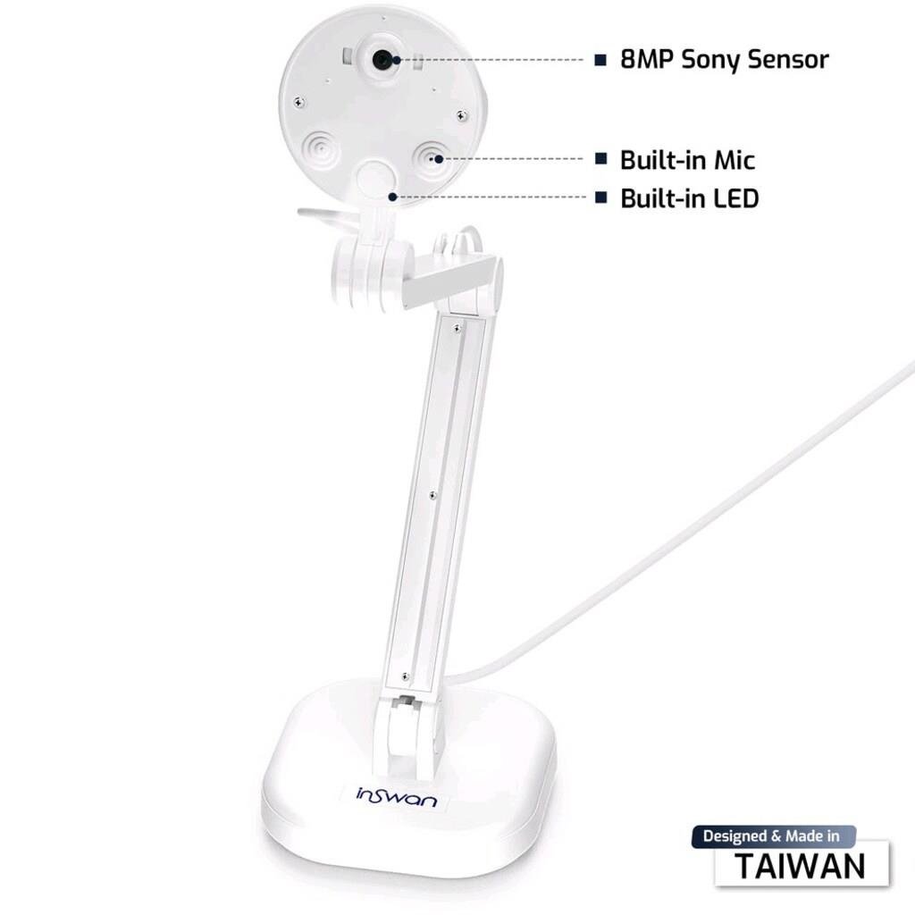 INSWAN INS-1 8MP USB Belge Kamerası