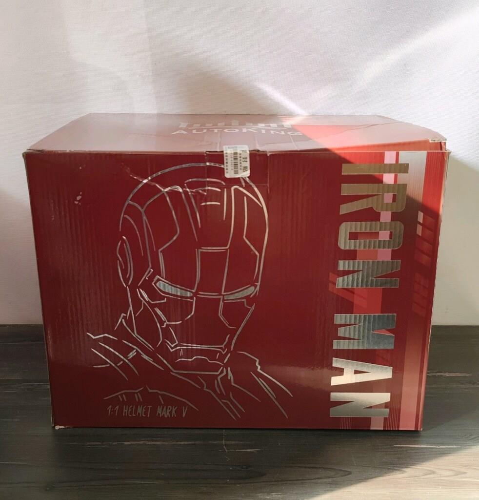 Iron Hero MK 5 Black Edition Helmet for Man – 1:1