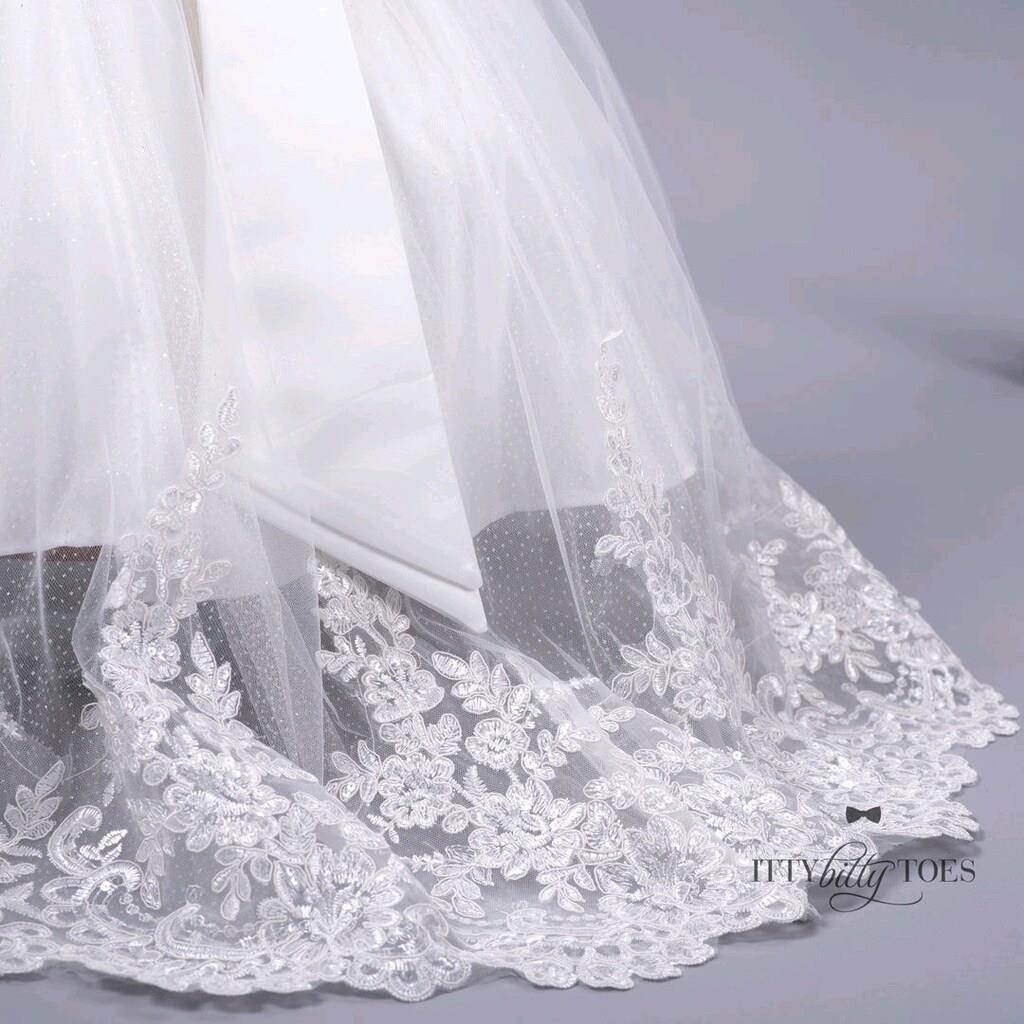 İtty bitty Toes - Allie Elbise (Beyaz)