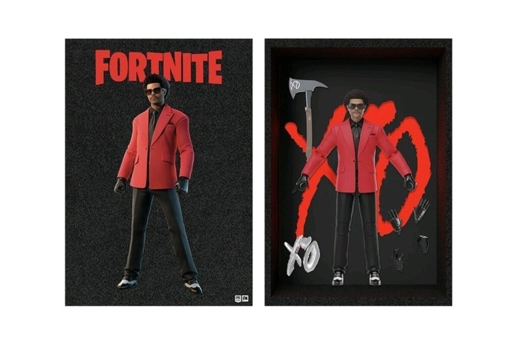 Jazwares The Weeknd X Fortnite Eklemeli Aksiyon Figürü