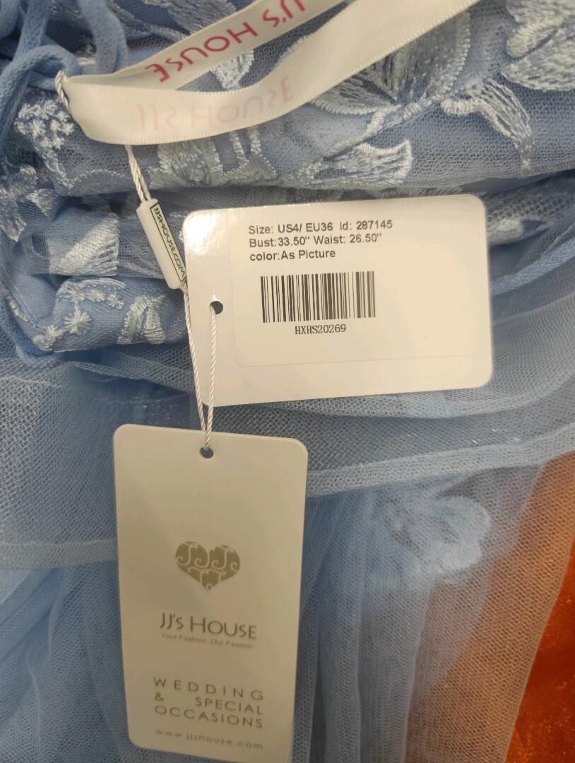 JJ House Trumpet/Mermaid V-Neck Sweep Dresses