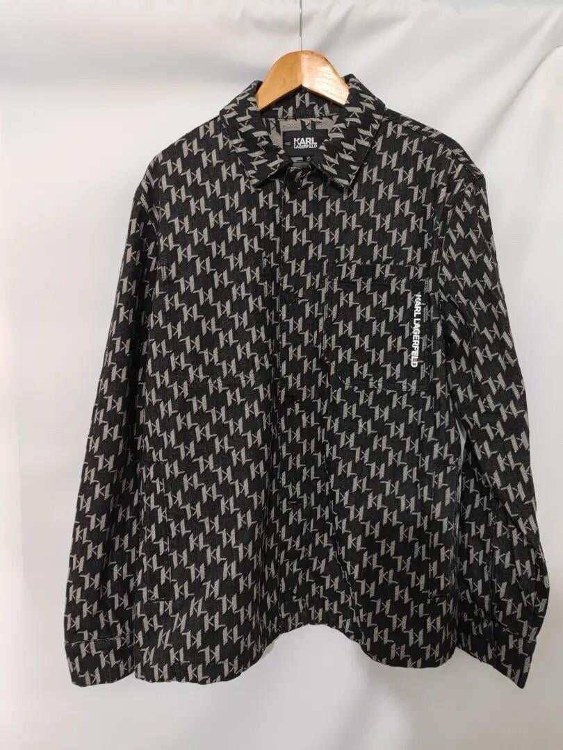 Karl Lagerfeld Unisex Monogram Overshirt