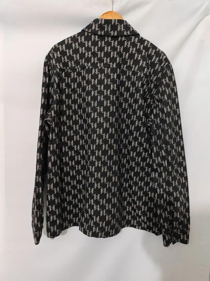 Karl Lagerfeld Unisex Monogram Overshirt