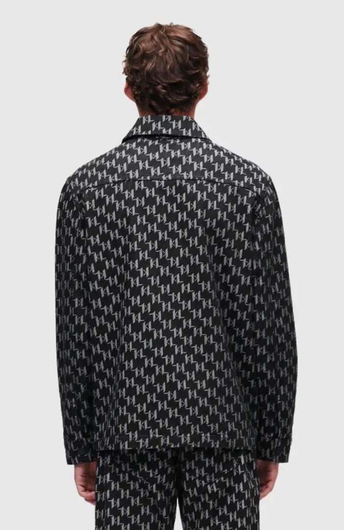 Karl Lagerfeld Unisex Monogram Overshirt
