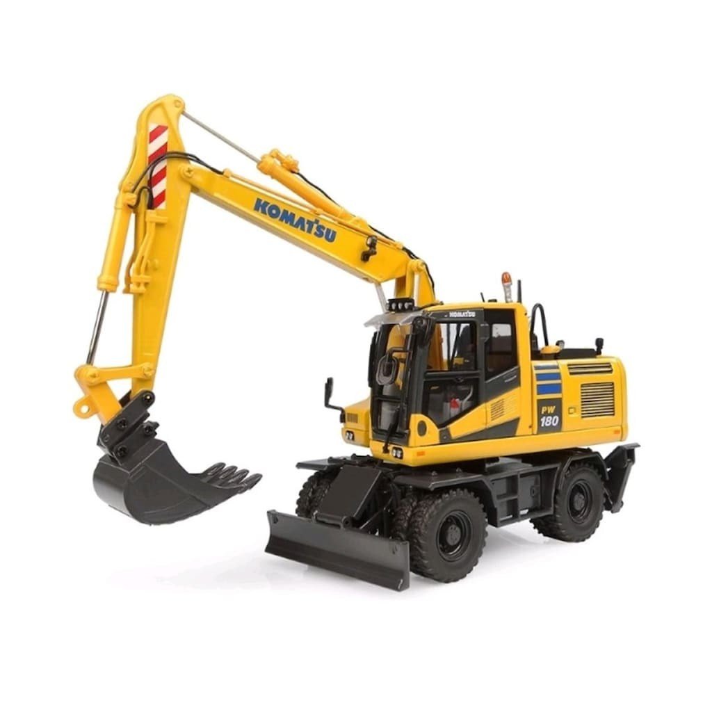 Komatsu PW180-11 Tekerlekli Ekskavatör + Kırıcı Kepçe 1/50