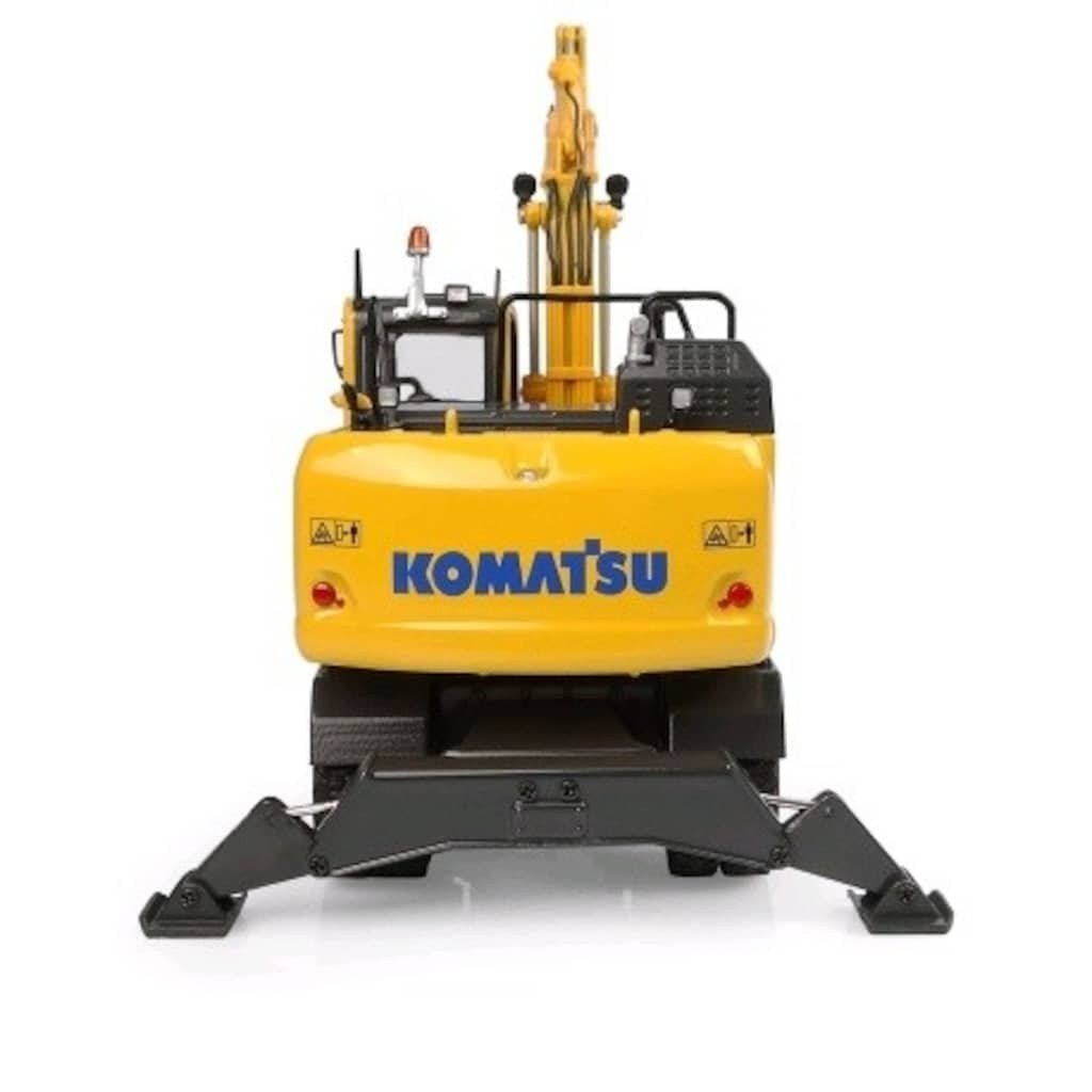 Komatsu PW180-11 Tekerlekli Ekskavatör + Kırıcı Kepçe 1/50