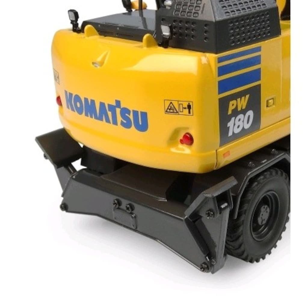 Komatsu PW180-11 Tekerlekli Ekskavatör + Kırıcı Kepçe 1/50