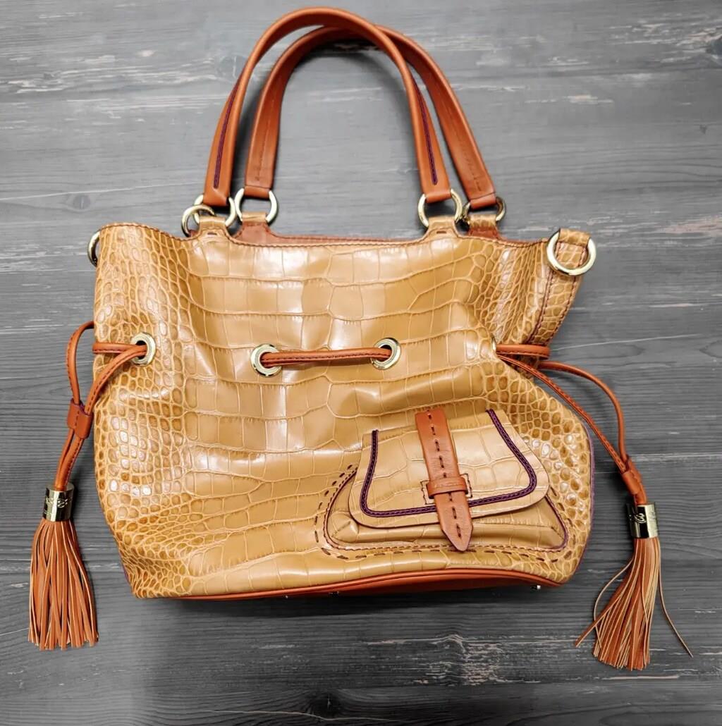 Lancel Premier Flirt Croco Çanta