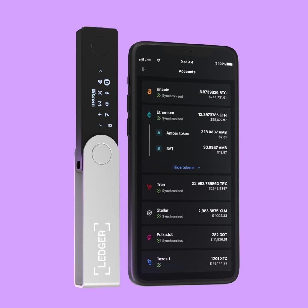 Ledger Nano X Kripto Bitcoin Para Cüzdanı (Cold Wallet)