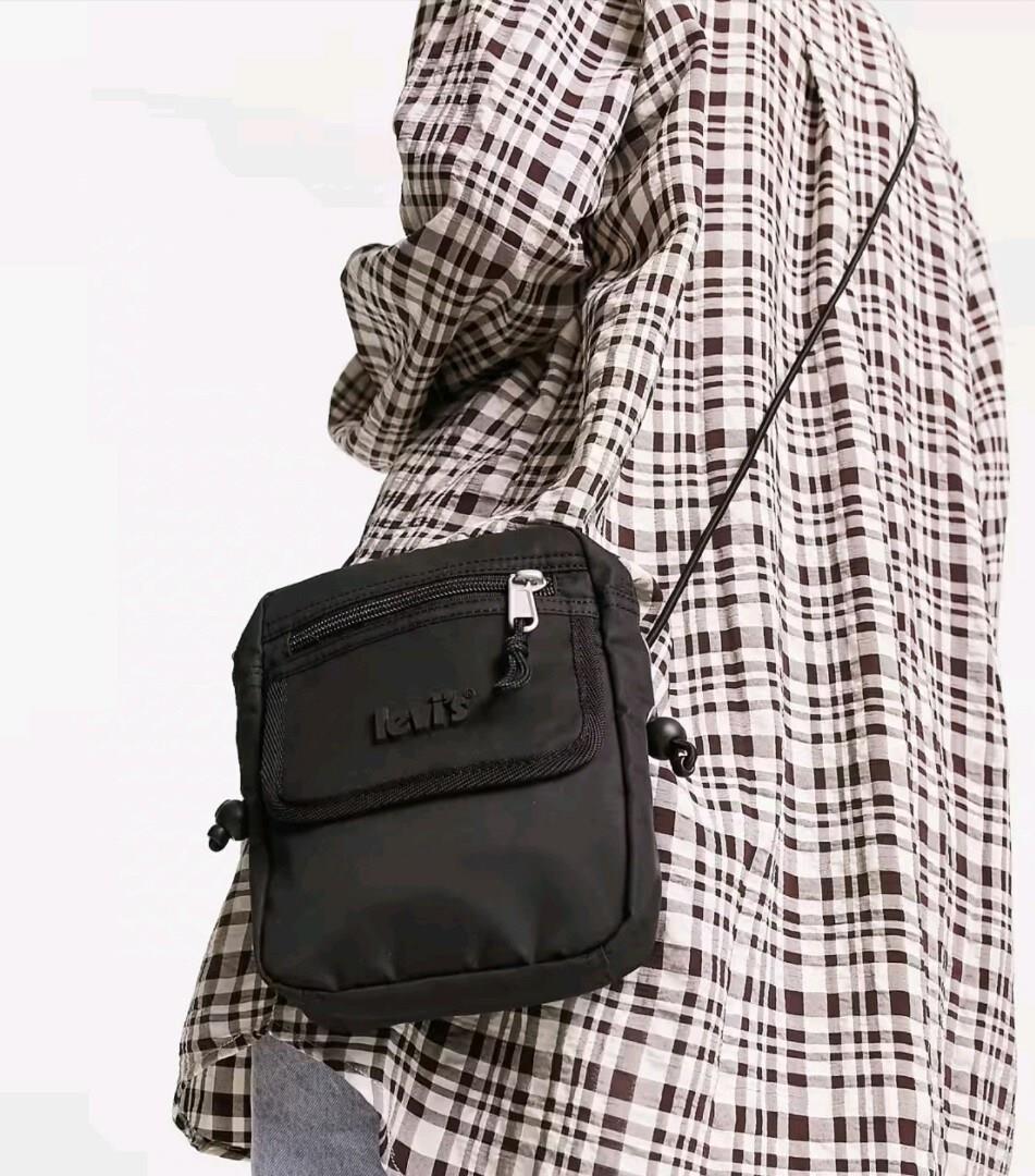 Levis Utility Lanyard Crossbody Çanta - Siyah