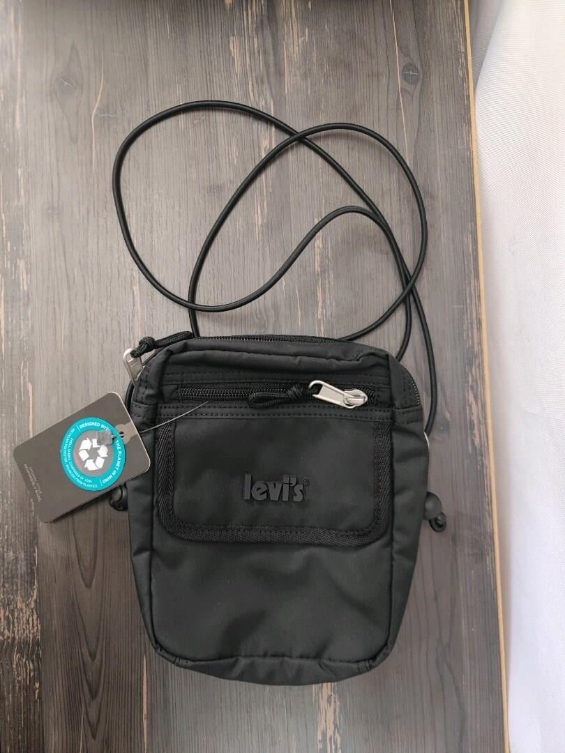 Levis Utility Lanyard Crossbody Çanta - Siyah