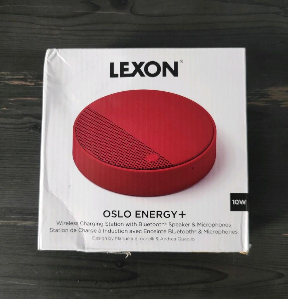 Lexon Oslo Energy + Kablosuz Şarj Cihazı Ve Bluetooth Hoparlör