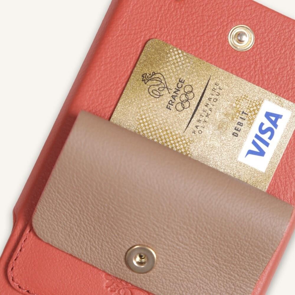Louvini Paris - İPhone 14 Plus Kılıf ve Tutma Bilekliği