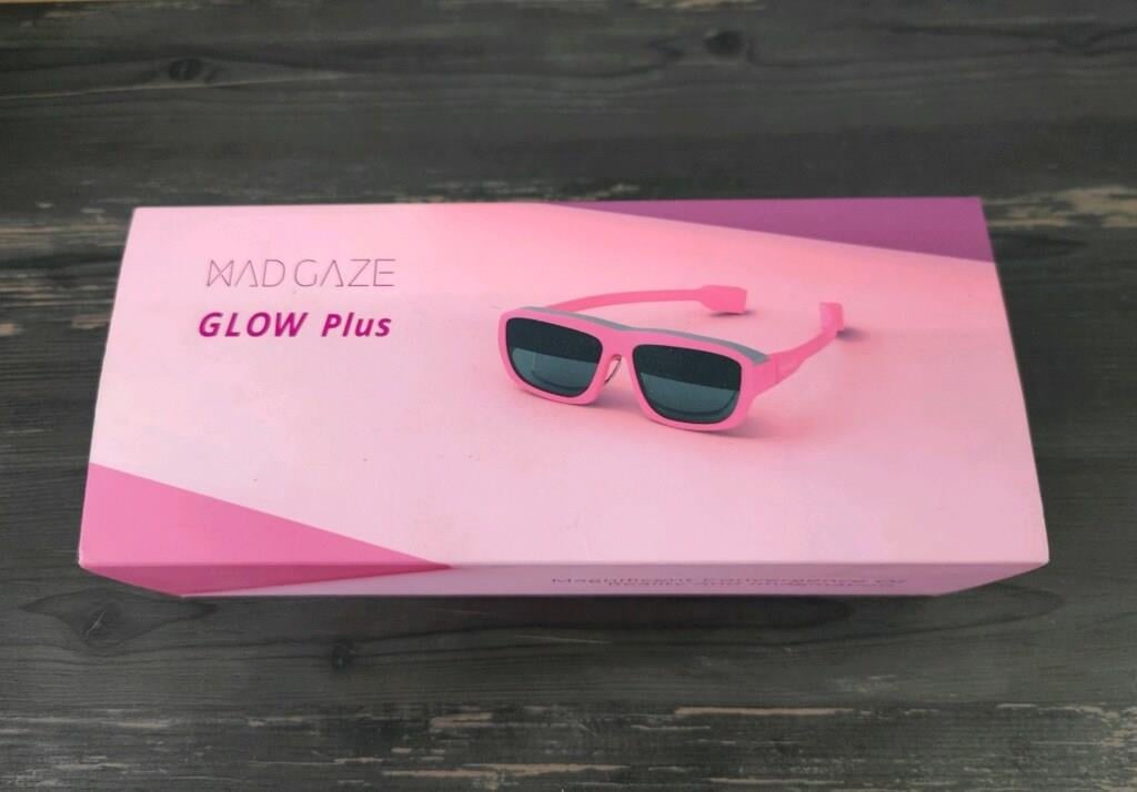 Mad Gaze Glow Plus AR MR Gözlük (Pembe)